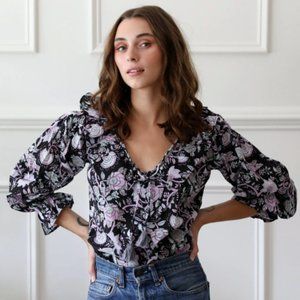 Mille May top in Tropical Night